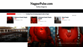 What Nagpurpulse.com website looked like in 2018 (5 years ago)