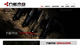 What Nemoarms.com website looked like in 2018 (5 years ago)