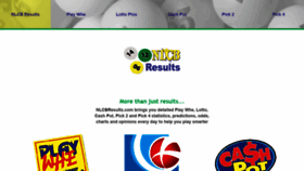 What Nlcbresults.com website looked like in 2018 (5 years ago)