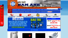 What Noithatnamanh.com website looked like in 2018 (5 years ago)