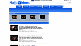 What Naijavideos.com website looked like in 2018 (5 years ago)