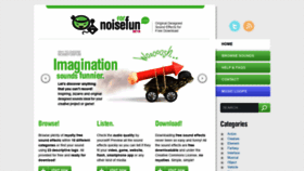 What Noiseforfun.com website looked like in 2018 (5 years ago)