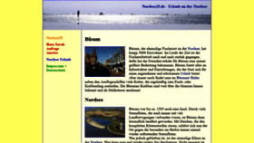 What Nordsee25.de website looked like in 2018 (5 years ago)