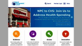 What Npcnow.org website looked like in 2018 (5 years ago)