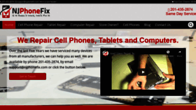 What Njphonefix.com website looked like in 2018 (5 years ago)
