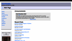 What Nerdparadise.com website looked like in 2018 (5 years ago)
