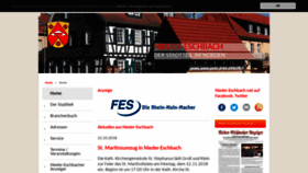 What Nieder-eschbach.net website looked like in 2018 (5 years ago)