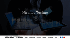 What Nisandotechno.com website looked like in 2018 (5 years ago)