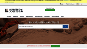 What Natursteinboerse24.de website looked like in 2018 (5 years ago)