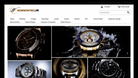What Nowmontres.fr website looked like in 2018 (5 years ago)