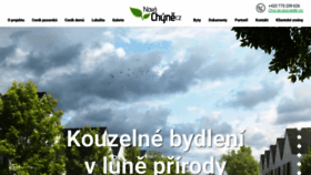 What Novachyne.cz website looked like in 2018 (6 years ago)