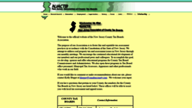 What Njactb.org website looked like in 2018 (5 years ago)