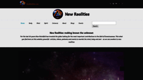 What Newrealities.com website looked like in 2018 (5 years ago)