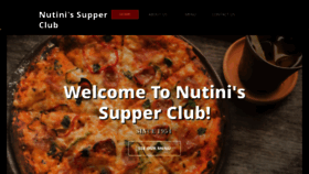 What Nutinis.com website looked like in 2018 (5 years ago)
