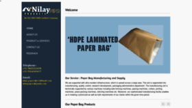 What Nilaypaper.com website looked like in 2018 (5 years ago)