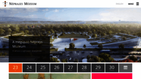 What Neprajz.hu website looked like in 2018 (6 years ago)