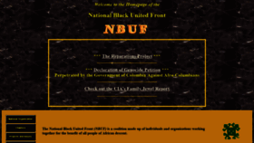 What Nbufront.org website looked like in 2018 (5 years ago)