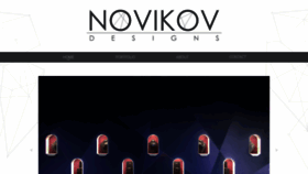 What Novikovdesigns.co.uk website looked like in 2018 (5 years ago)
