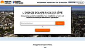 What Nantes-metropole.insunwetrust.solar website looked like in 2018 (5 years ago)