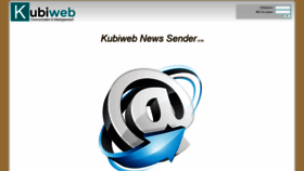 What Newsletter.kubiweb.fr website looked like in 2018 (5 years ago)