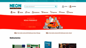 What Neonpetshop.com.br website looked like in 2018 (5 years ago)