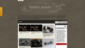 What Nadinejewelry.com website looked like in 2018 (5 years ago)