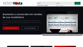 What Novovista.com.br website looked like in 2018 (5 years ago)