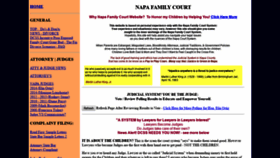 What Napafamilycourt.com website looked like in 2018 (5 years ago)