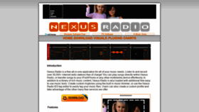 What Nexusradio.com website looked like in 2018 (5 years ago)