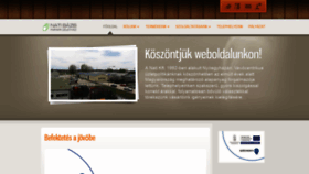 What Natikft.hu website looked like in 2018 (5 years ago)