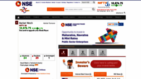 What Nseindia.com website looked like in 2018 (5 years ago)