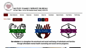 What Nutleyfamily.org website looked like in 2018 (5 years ago)