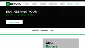 What Newcnc.com website looked like in 2018 (5 years ago)