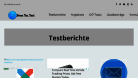 What New-tec-test.de website looked like in 2018 (5 years ago)