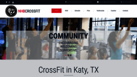 What Nhbcrossfit.com website looked like in 2018 (5 years ago)