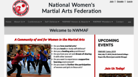 What Nwmaf.org website looked like in 2018 (5 years ago)