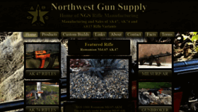 What Northwestgunsupply.com website looked like in 2018 (5 years ago)