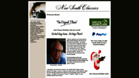 What Newsouthclassics.com website looked like in 2018 (5 years ago)