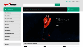 What Nikefactoryoutletstoreonline.com website looked like in 2018 (5 years ago)