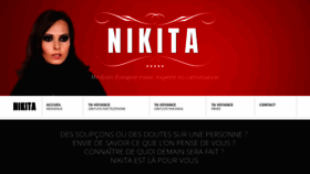 What Nikita-voyance.com website looked like in 2018 (5 years ago)