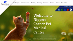 What Nipperscornerpetmed.com website looked like in 2018 (5 years ago)