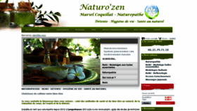 What Naturo-zen.fr website looked like in 2018 (5 years ago)