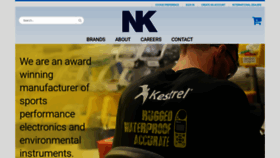 What Nkhome.com website looked like in 2018 (5 years ago)