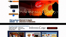 What Niceindonesiacargo.com website looked like in 2018 (5 years ago)