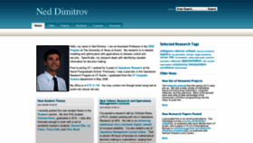 What Neddimitrov.org website looked like in 2018 (5 years ago)