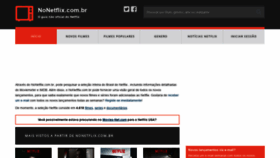 What Nonetflix.com.br website looked like in 2018 (5 years ago)
