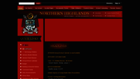 What Northernhighlands.org website looked like in 2018 (5 years ago)