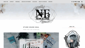 What Noirsins.com website looked like in 2018 (5 years ago)