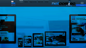 What Netcom.ec website looked like in 2018 (5 years ago)