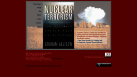 What Nuclearterror.org website looked like in 2018 (5 years ago)